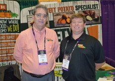 Thomas Joyner and Thomas Webb with Nash Produce.